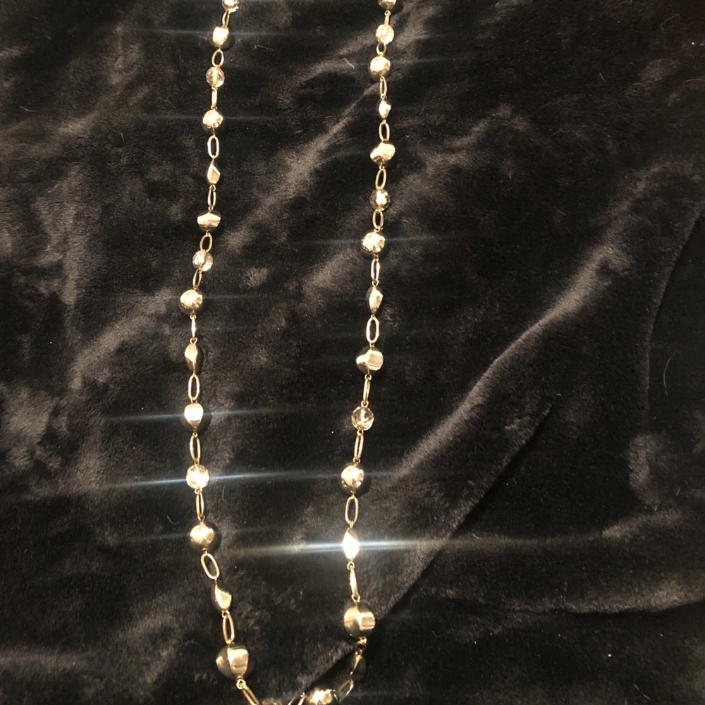 Beautiful long necklace.